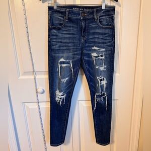 American Eagle | Distressed Jeggings